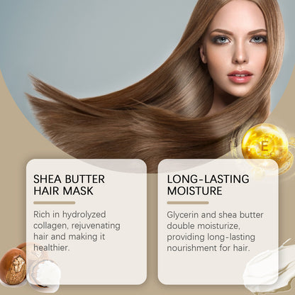 Shea Butter Moisturizing Hair Mask For Dryness