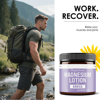 Magnesium Body Butter Cream Moisturizes And Soothes Skin